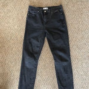 Madewell High Rise Skinny Jeans